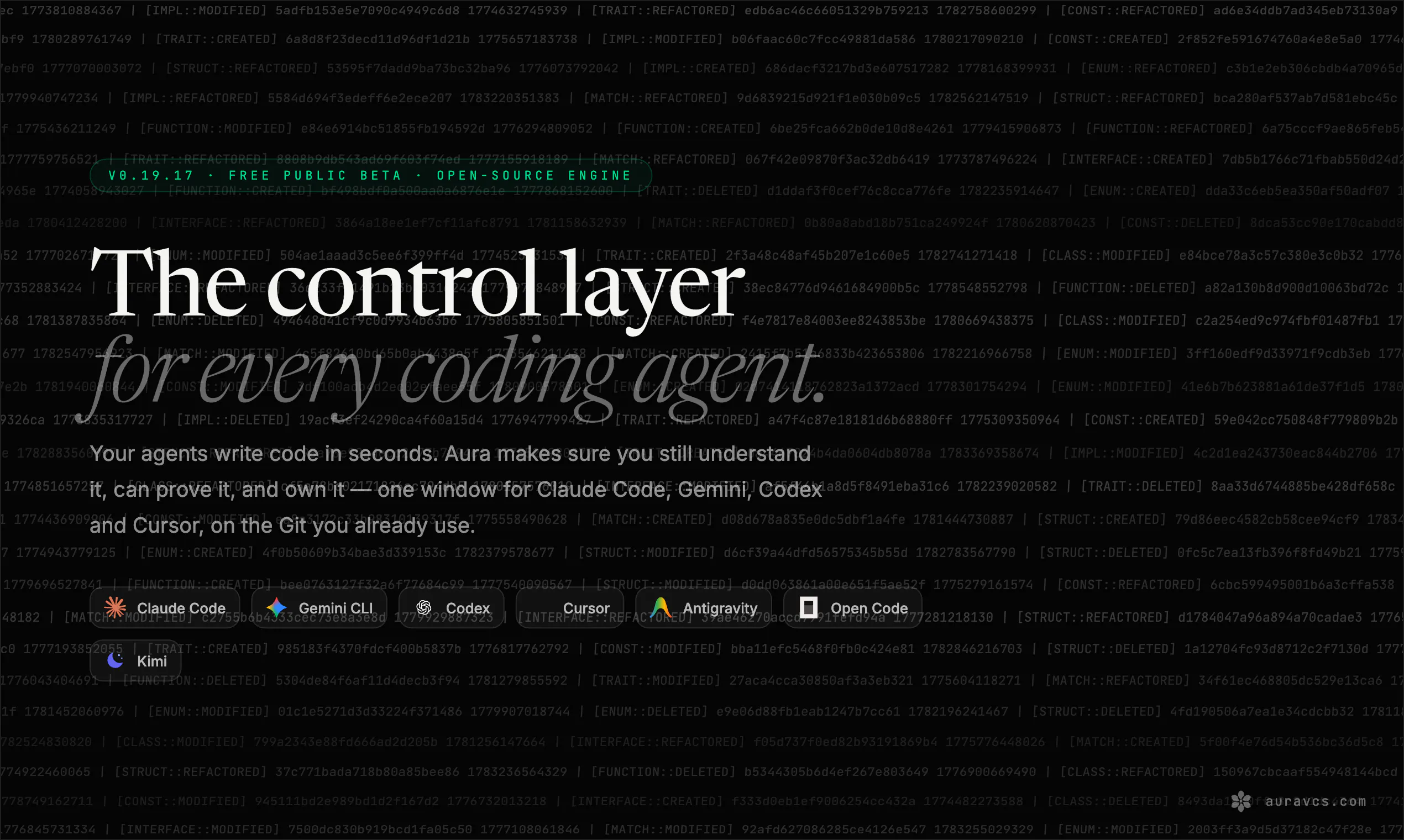 Aura : Agents + GIt + Loops OSS ADE gallery image