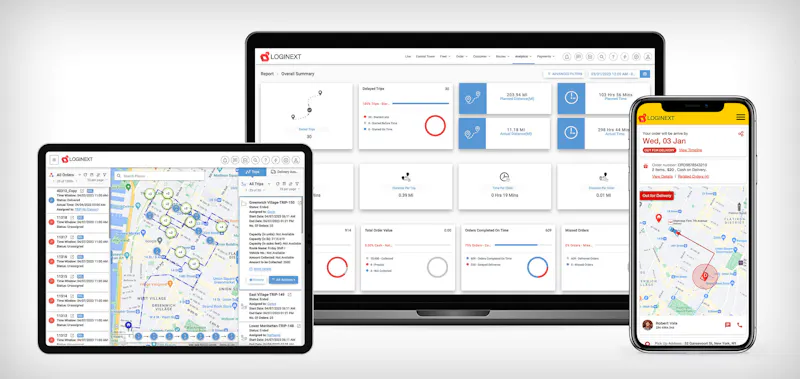 LogiNext screenshot 2