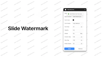 Slide Watermark gallery image