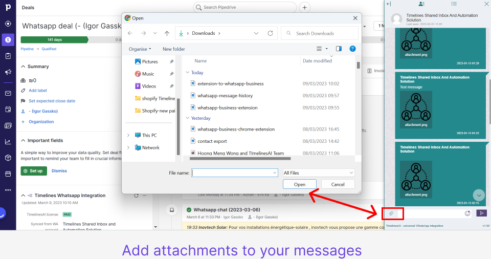 Timesinesai WhatsApp Chrome Uzantısı medya 5