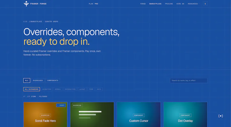 Framer Forge screenshot 5