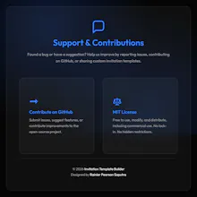 Invitation Website Template gallery image