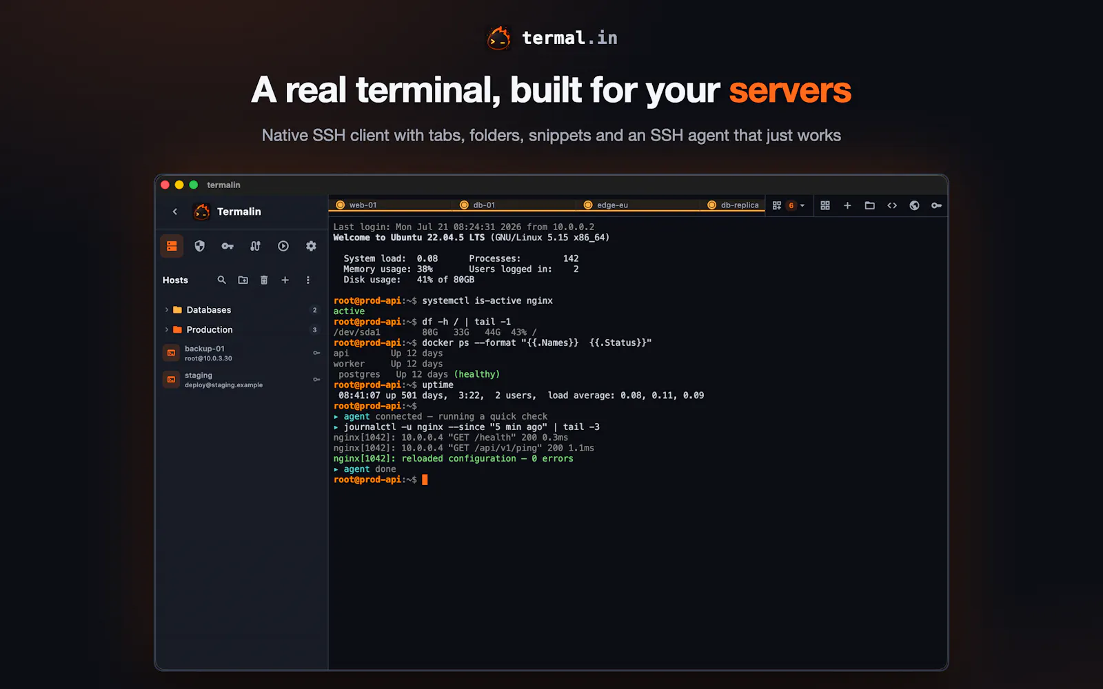 Termalin screenshot 3