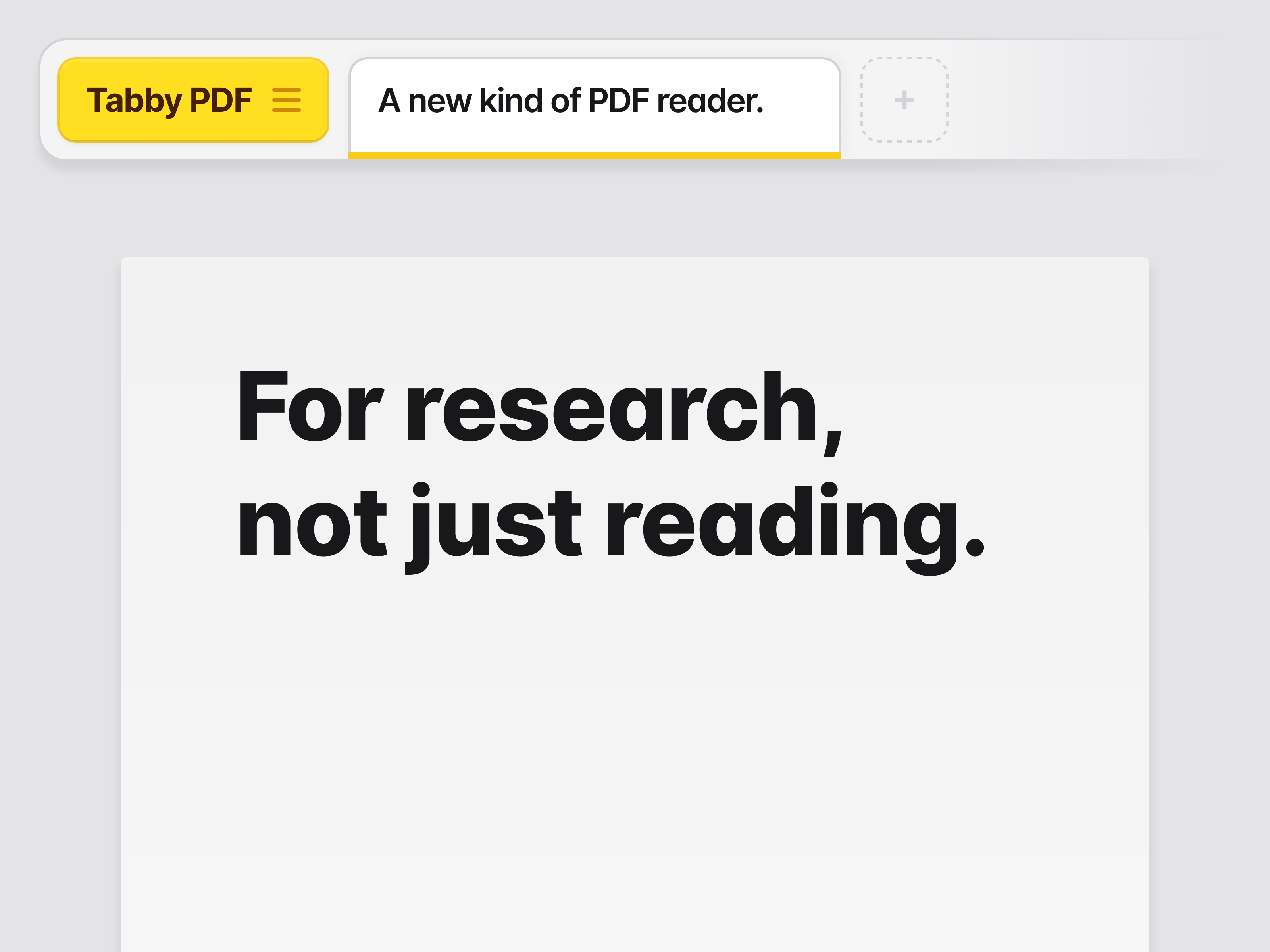 Tabby PDF gallery image