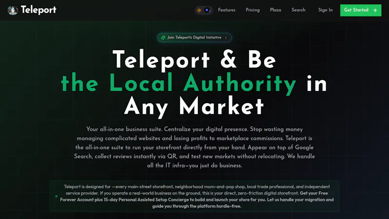 Teleport screenshot 1
