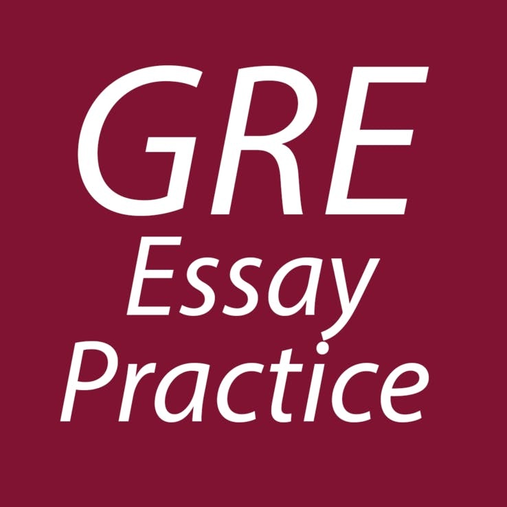GRE Essay Practice Tool
