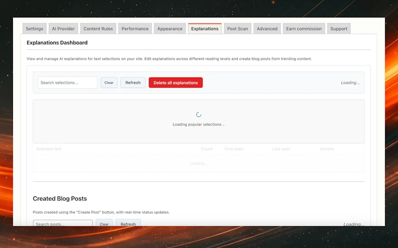 WP AI Explainer screenshot 6