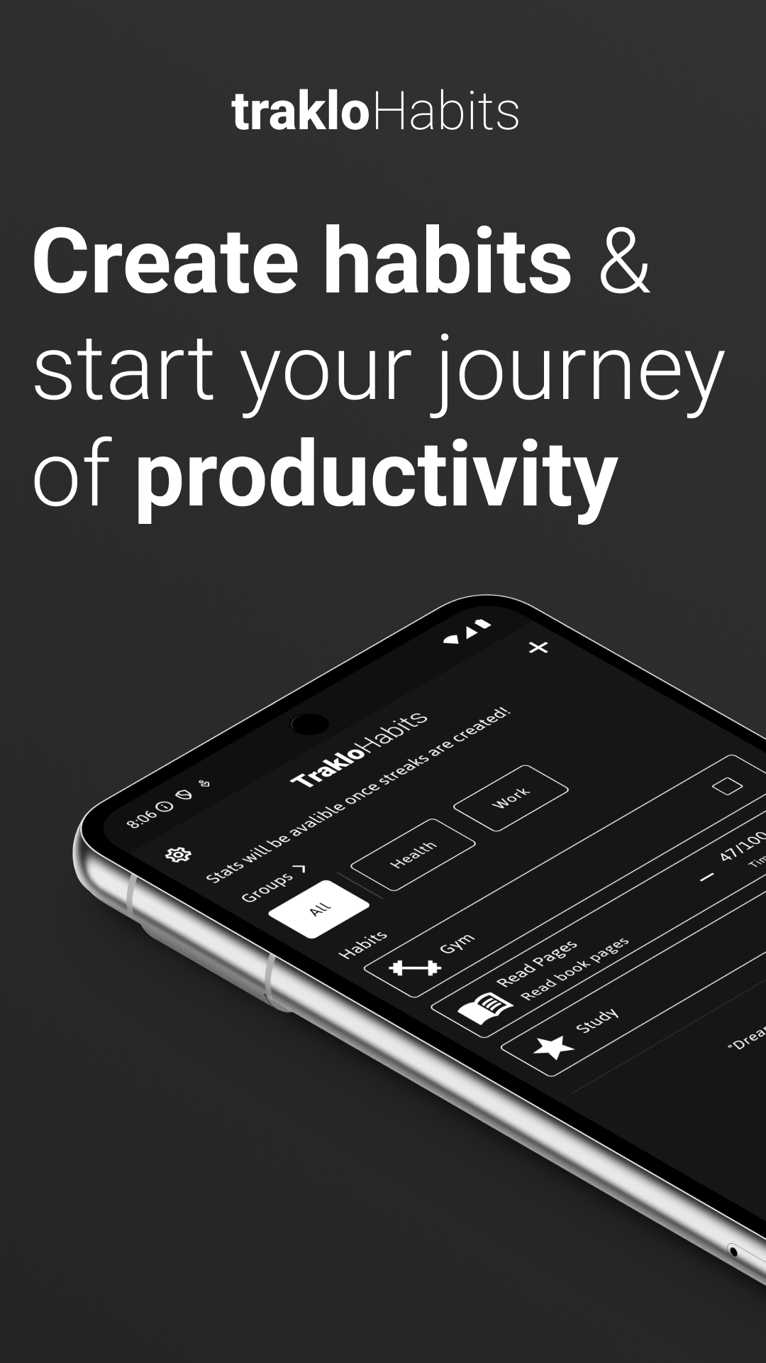Traklo Productivity Tracker media 3