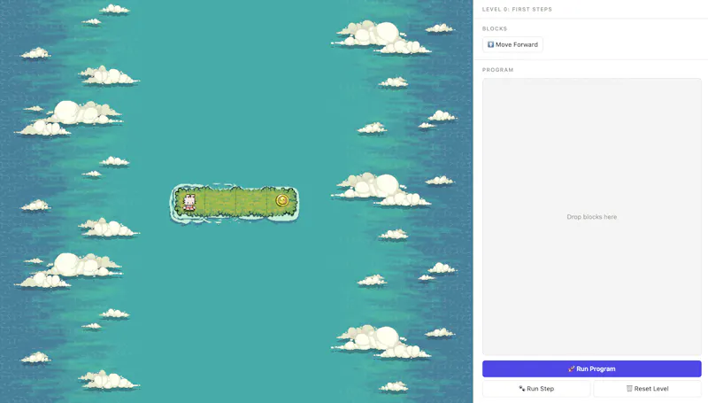 Code Island screenshot 1