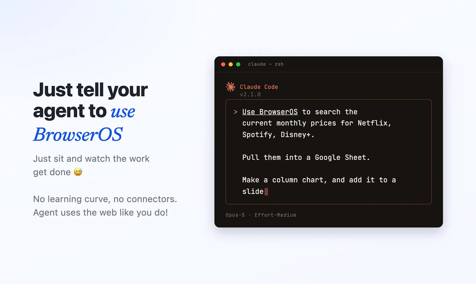 BrowserOS neo screenshot 3