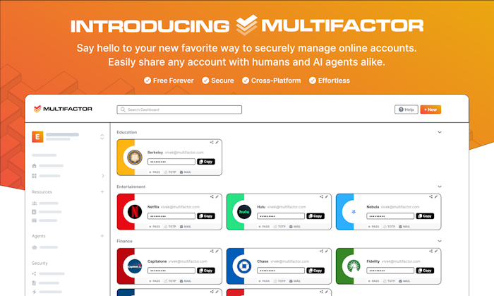 Multifactor产品图