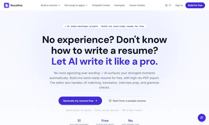 ResuHive screenshot 8
