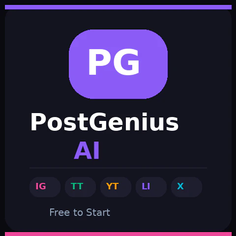 PostGenius AI logo