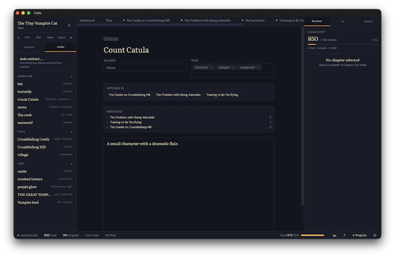 Folio Dark Muse screenshot 7