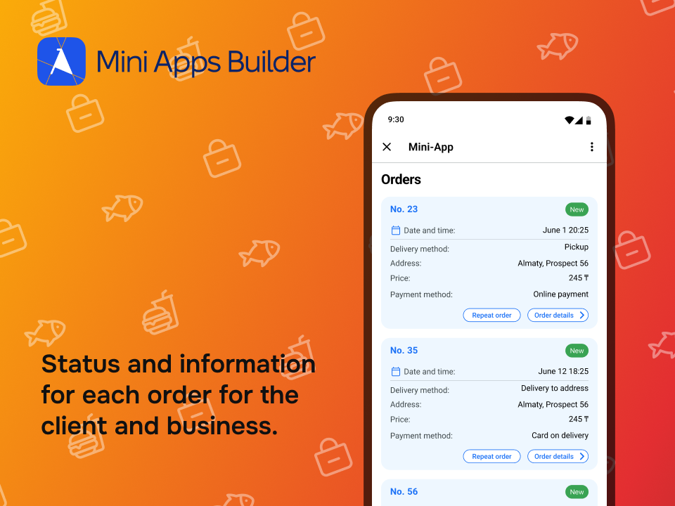 Mini Apps Builder - Screenshot 3 showing product features and functionality