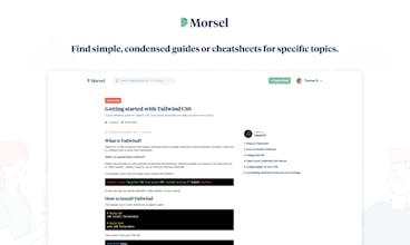 Morsel.dev gallery image
