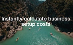 Remote Business Setup Calculator media 1
