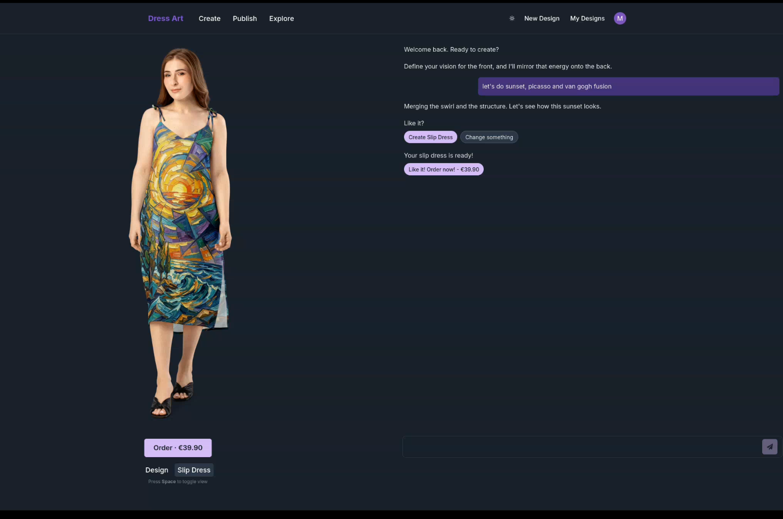 Dress Art - Main product screenshot demonstrating key features and user interface