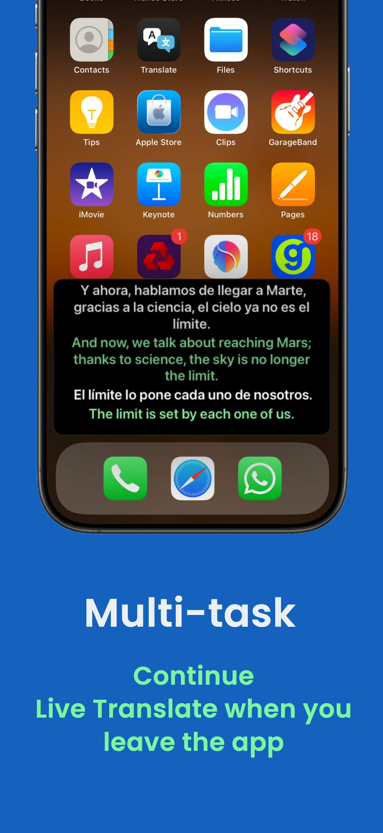 Live Captions Translator - ekto gallery image