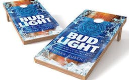 Cornhole Board -Bud Light Bottle media 1