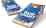 Cornhole Board -Bud Light Bottle image