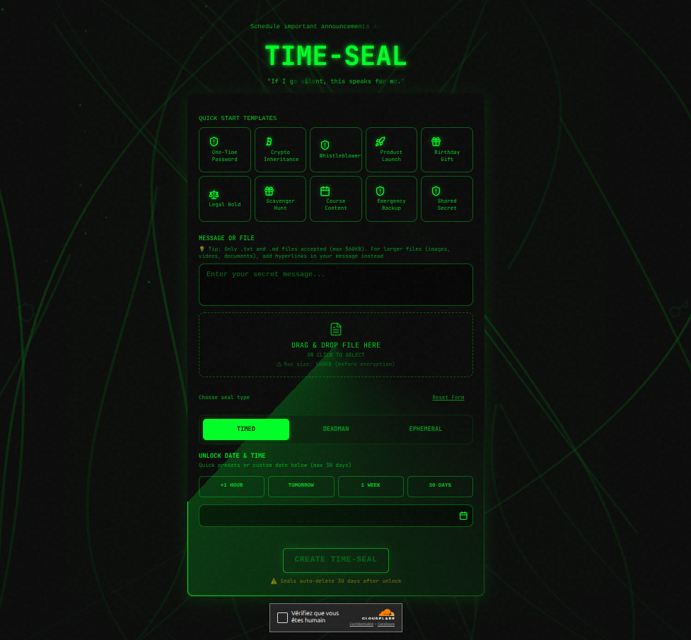 TimeSeal gallery image