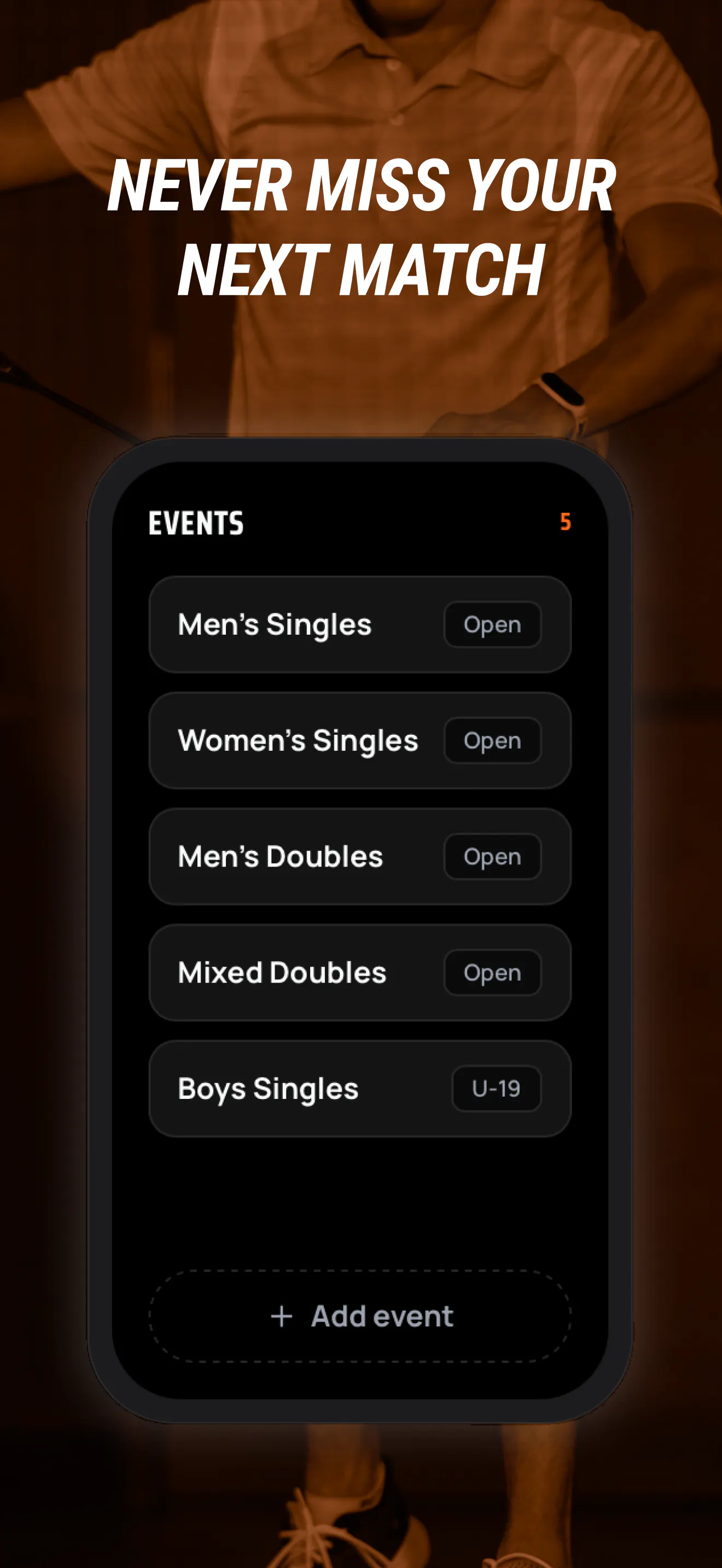 Clutch: Tournaments & Sports gallery image