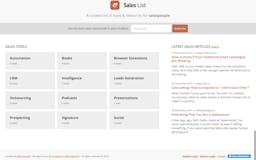 Sales List by Overloop media 2