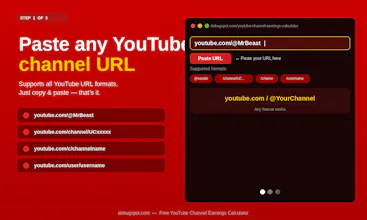 YouTube Channel Earnings Calculator gallery image