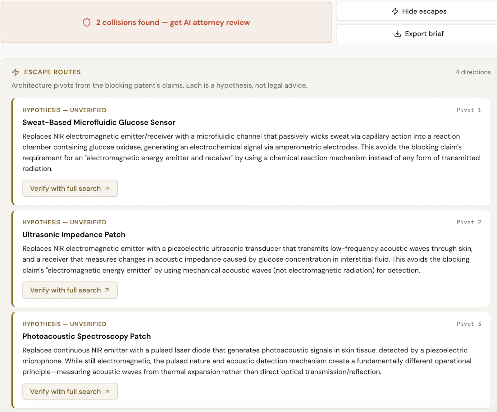 Patent Gnome screenshot 4