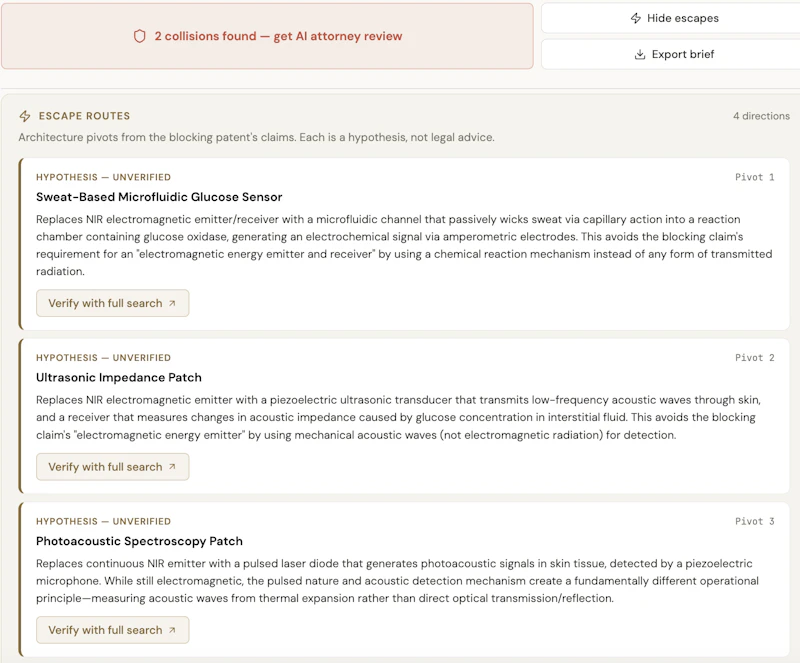 Patent Gnome screenshot 4