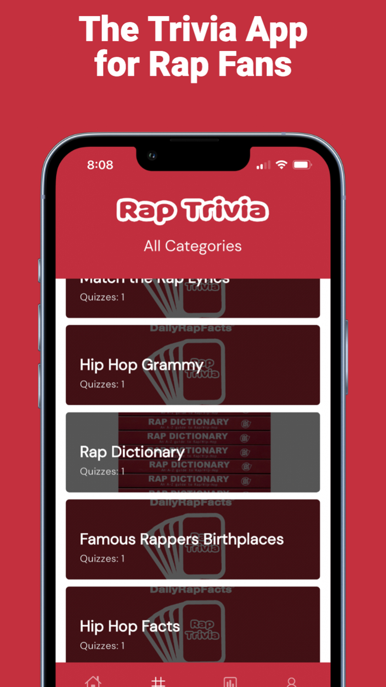 Mídia 2 de Trivia de rap - Um rap divertido, jogo de trivia de hip-hop