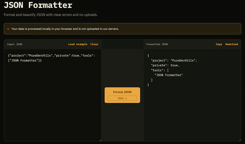 PureDevUtils screenshot 3