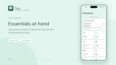 Say — Offline travel translator gallery image