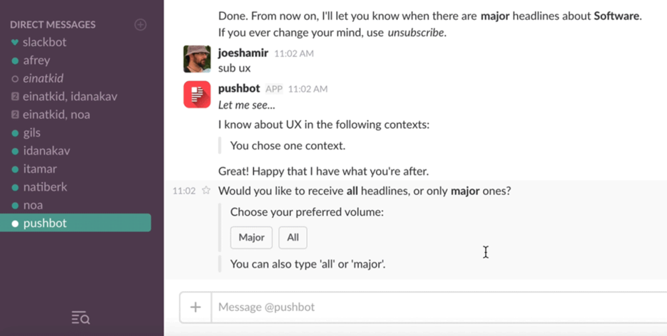Push for Slack gallery image
