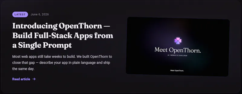OpenThorn screenshot 3
