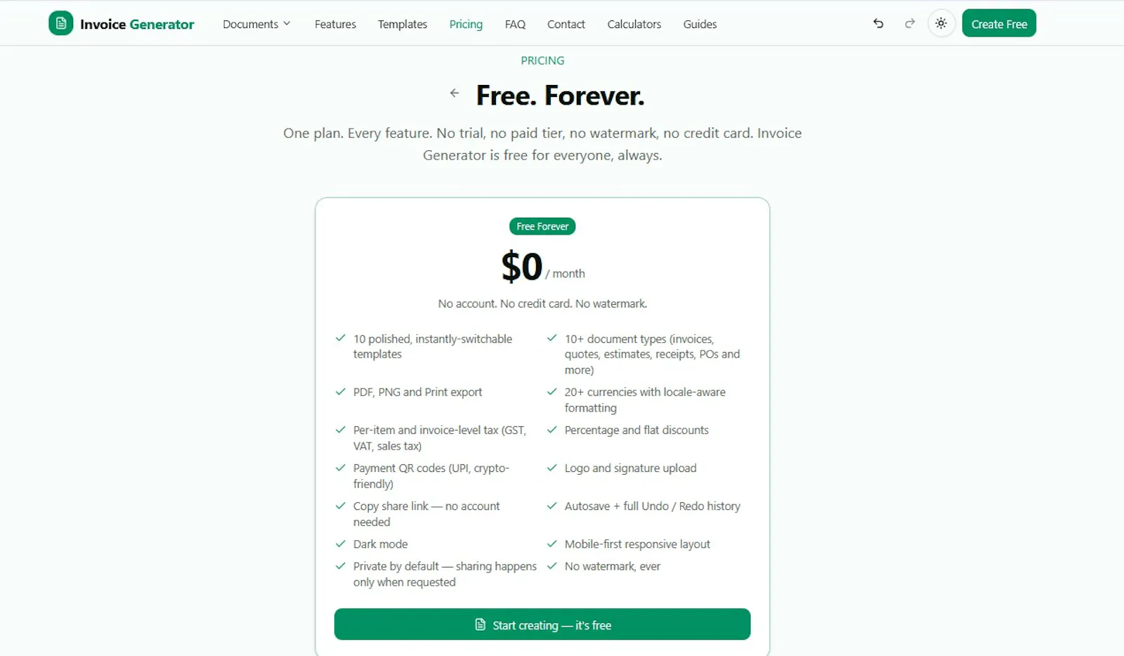 Invoice Generators screenshot 3
