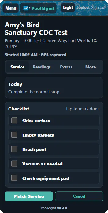 PoolMgmt gallery image