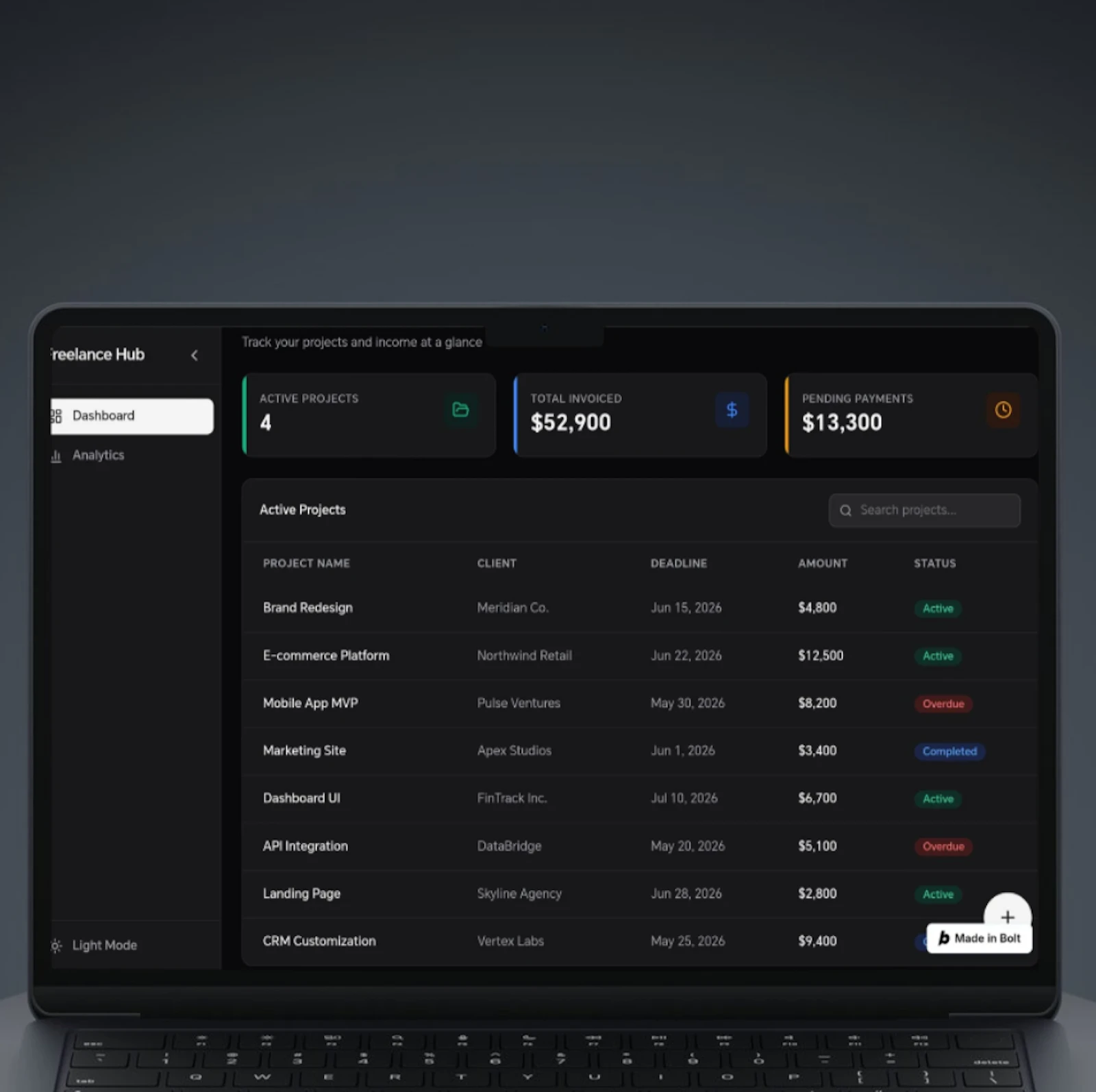 The Freelance Hub screenshot 1