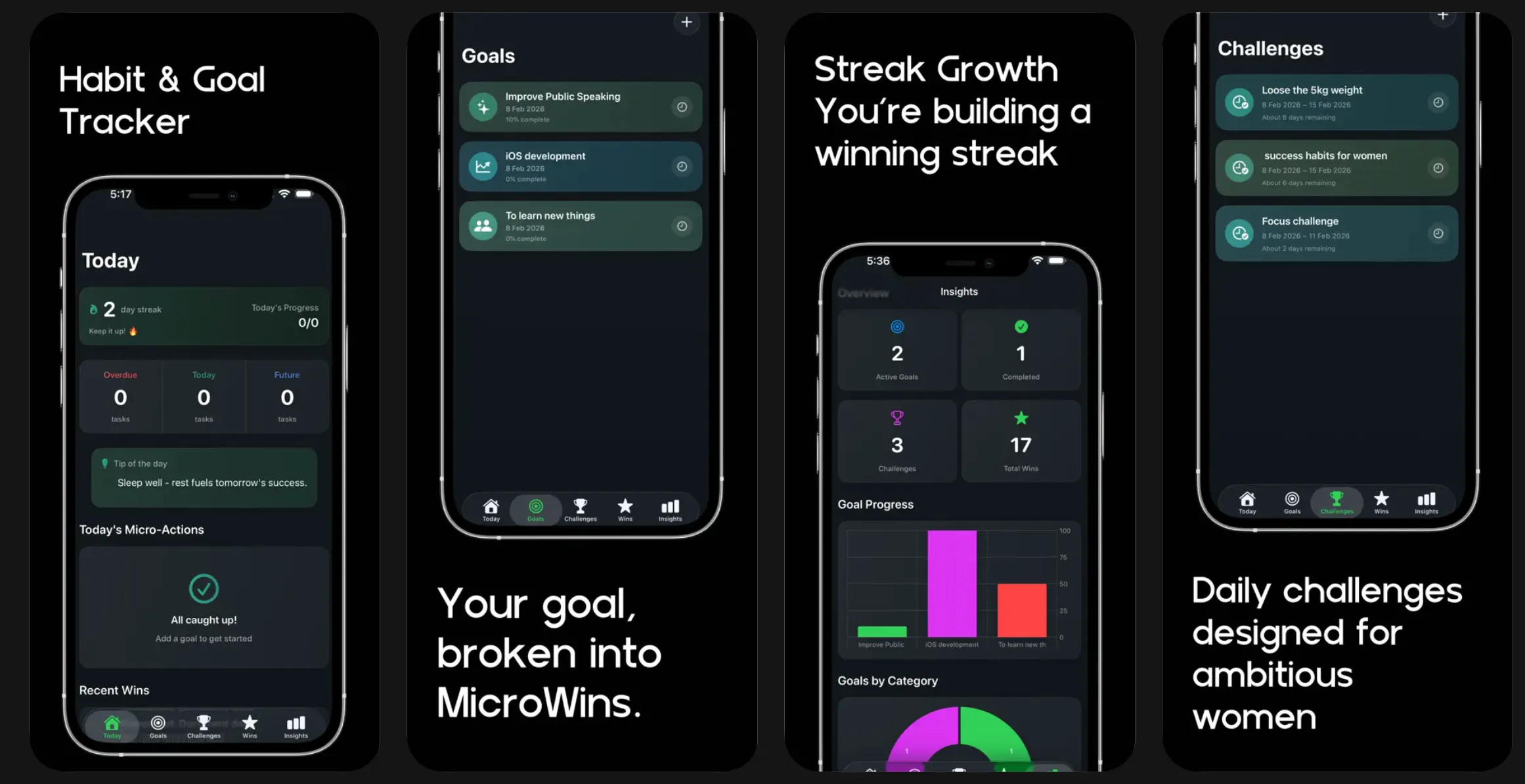 Habit & Goal Tracker－MicroWins gallery image