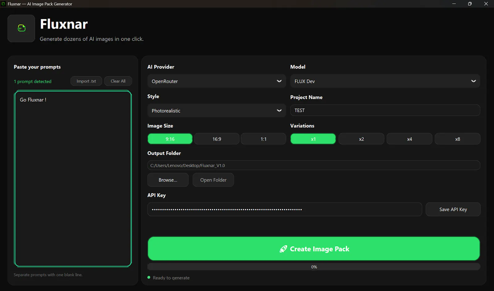 Fluxnar screenshot 2