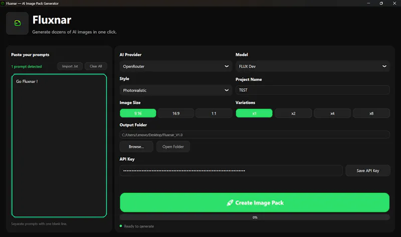 Fluxnar screenshot 2