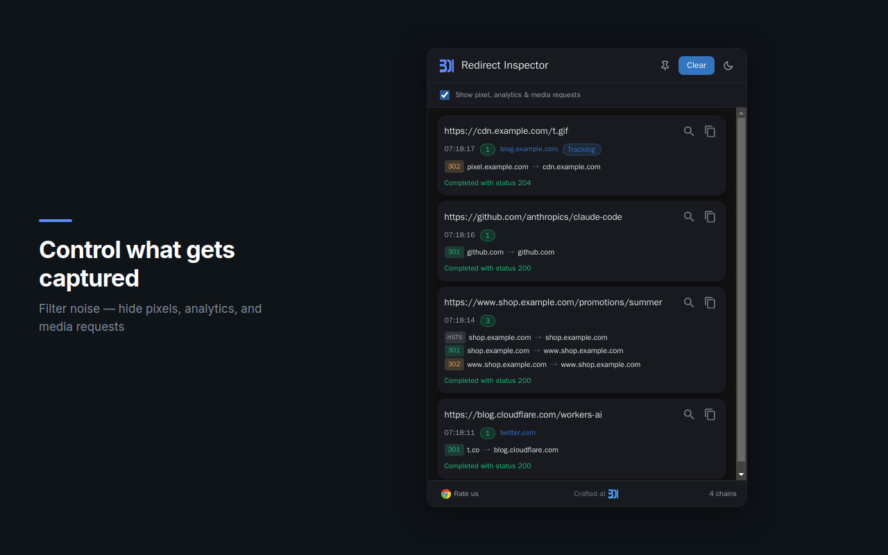 Redirect Inspector gallery image