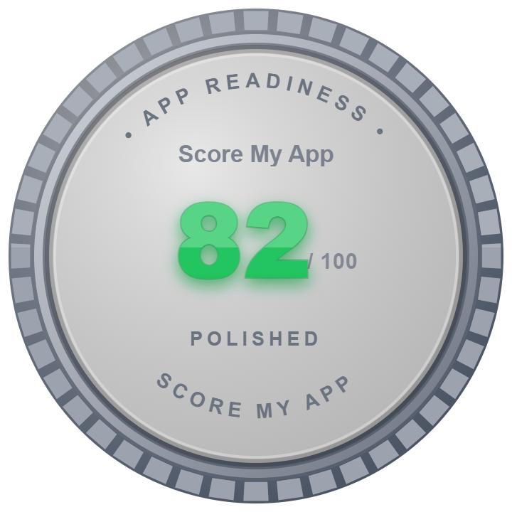 Score My App by Function Labs gallery image