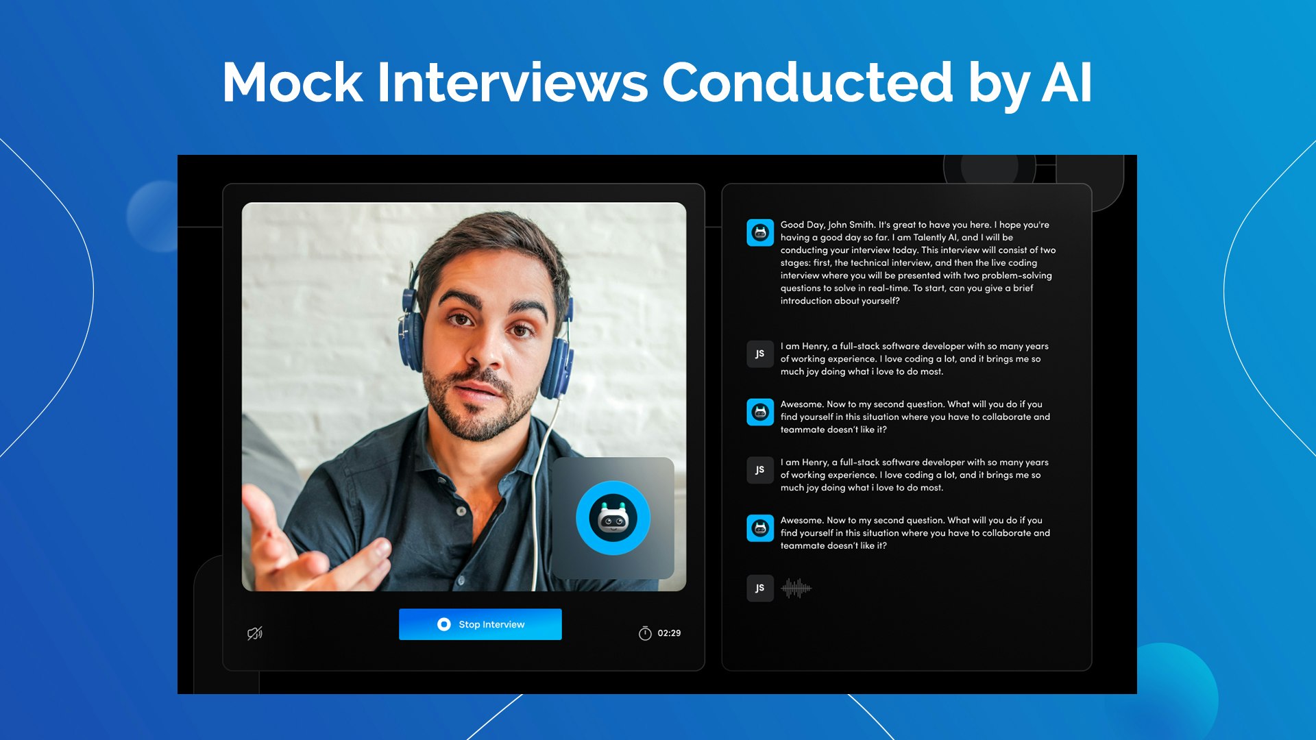 startuptile Mock Interviews by Talently.ai-Prepare for any job interview with our AI Interviewer