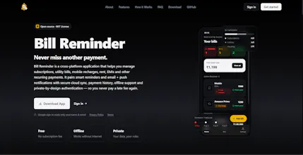 Bill Reminder gallery image