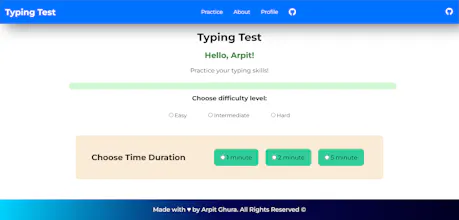 Typing Test gallery image