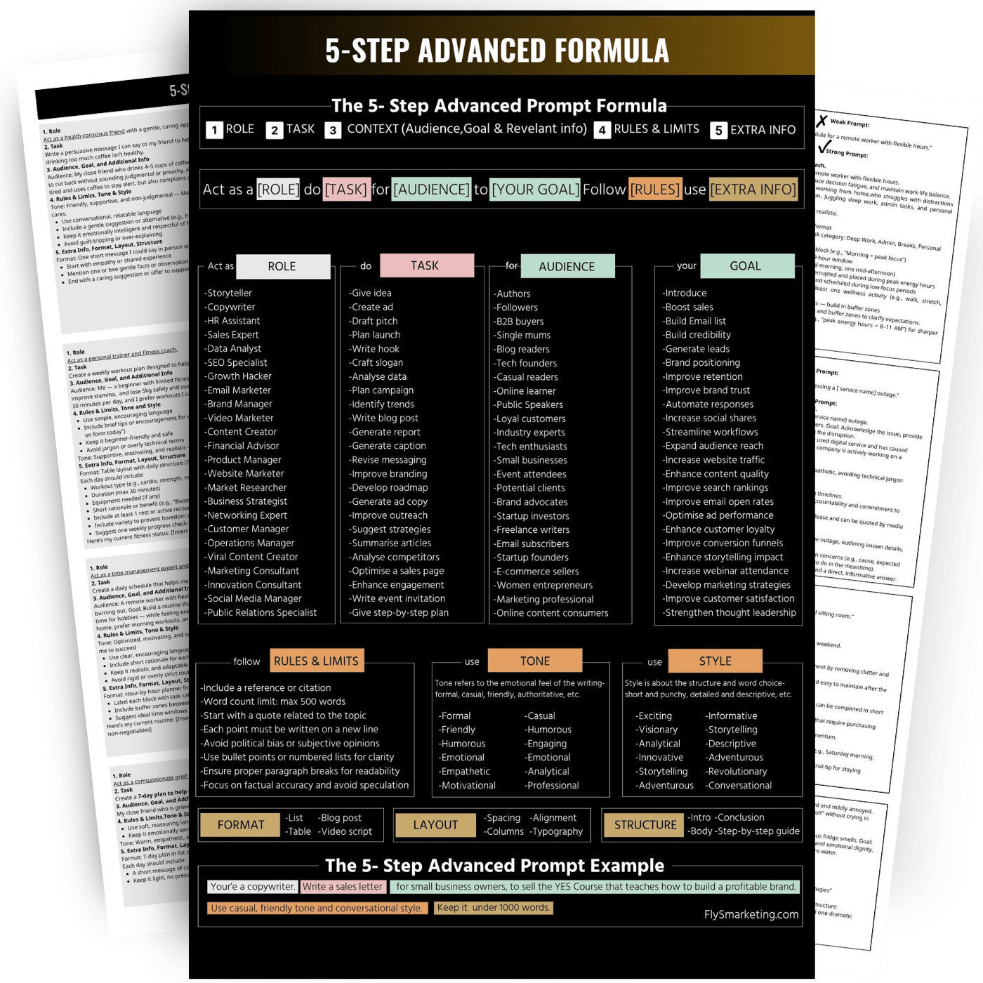 5 Step Advanced AI Prompt Formula gallery image