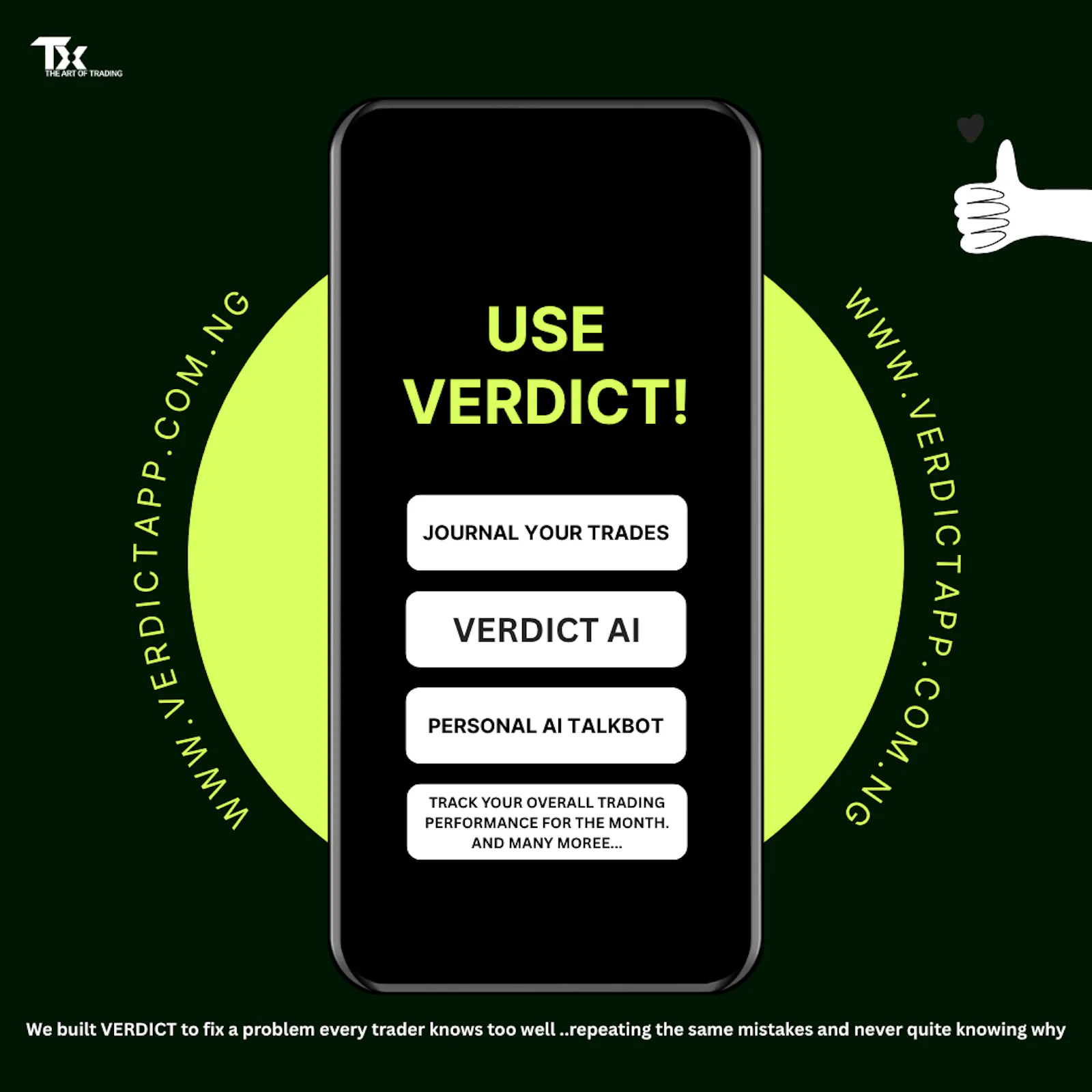 VERDICT — Founded by TRAXXIO screenshot 3