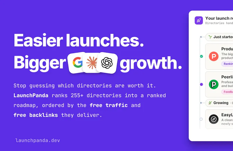 LaunchPanda screenshot 1 (video preview)